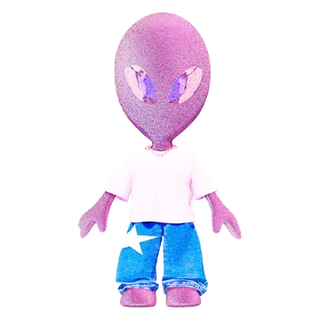 Decorative lil alien